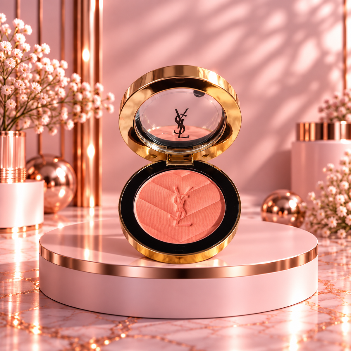 Blush ysl 57 coral clash