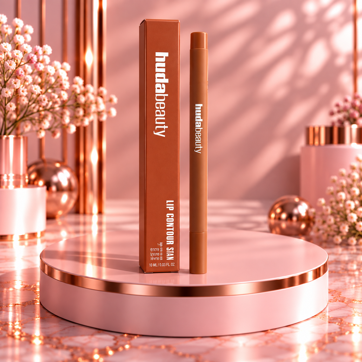 Crayon lip contour