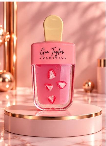 Glosses en forme de glace à l'eau: FRAISE