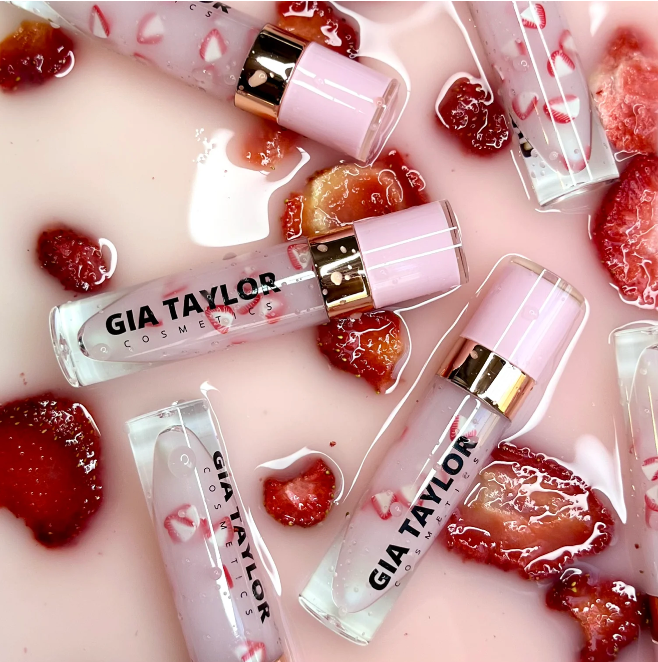 Gloss aux fraises et noix de coco