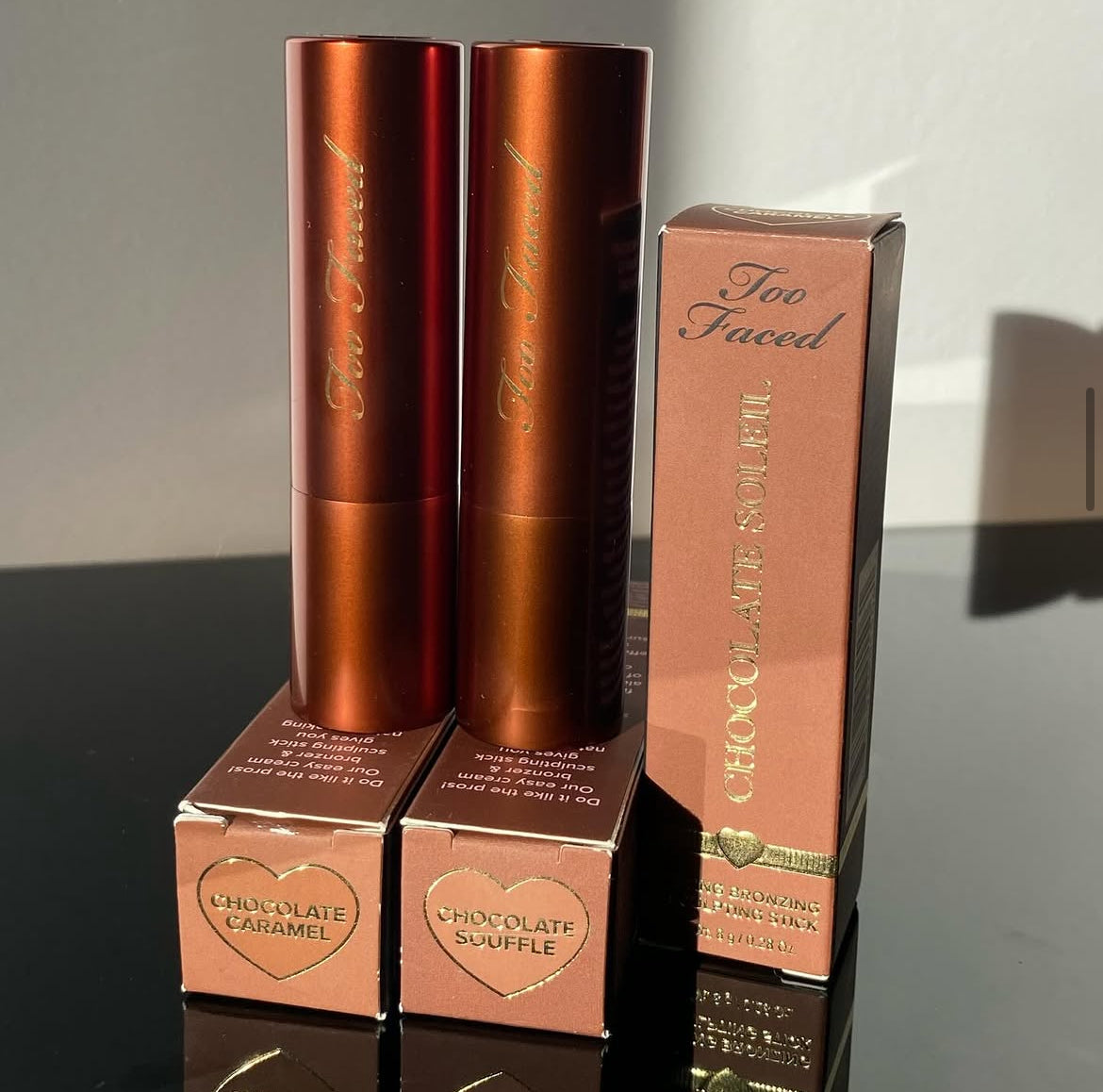 Stick chocolate caramel